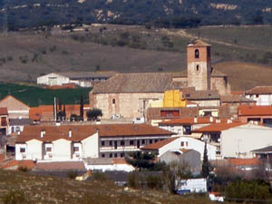 Panorámica de Villamanta, vista de la Iglesia de Santa Catalina