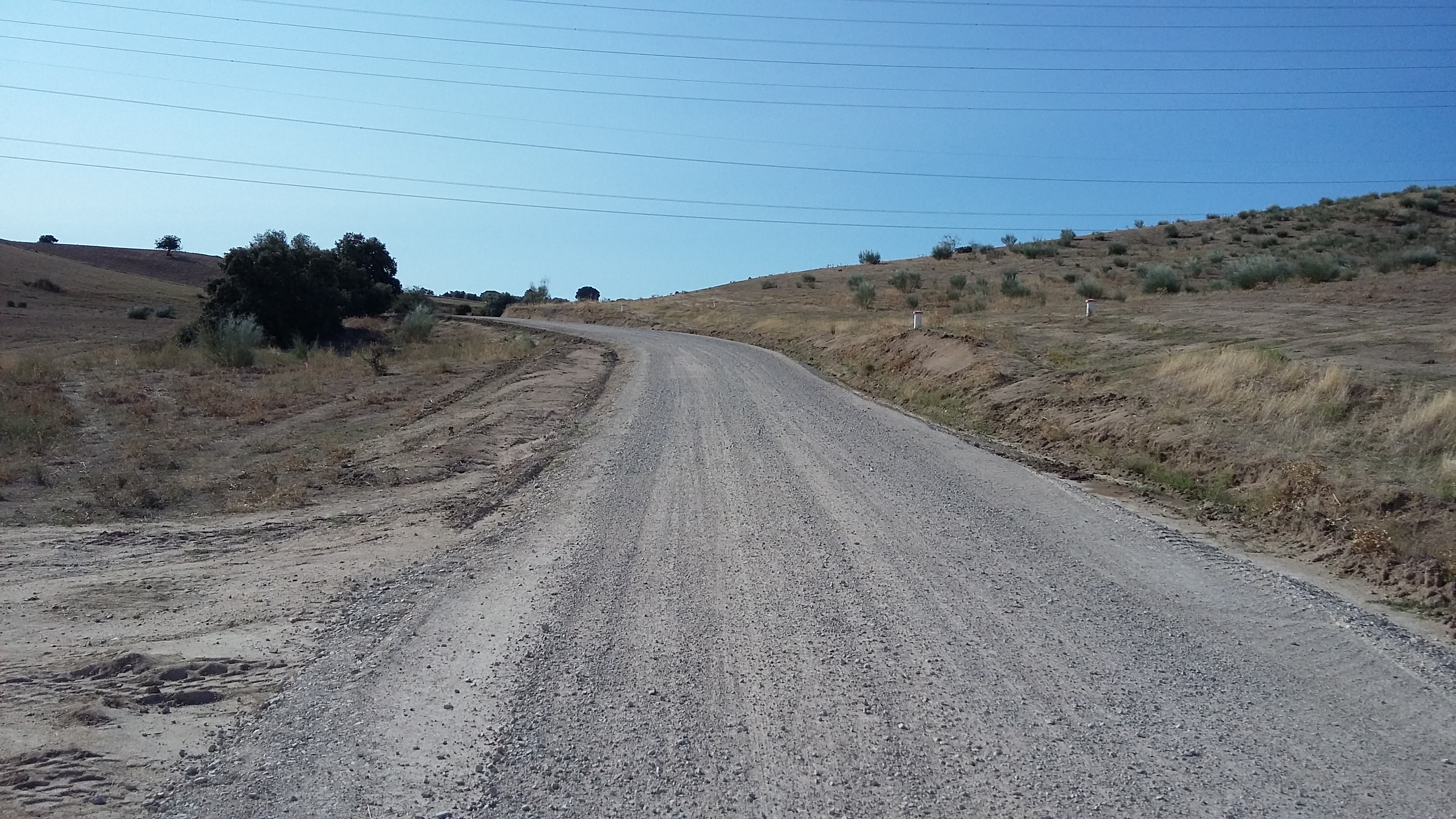 Camino rural cañada real segoviana