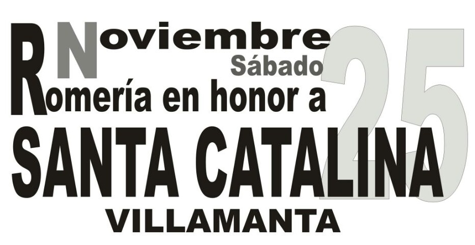 Romería en honor a santa Catalina 25 de Noviembre