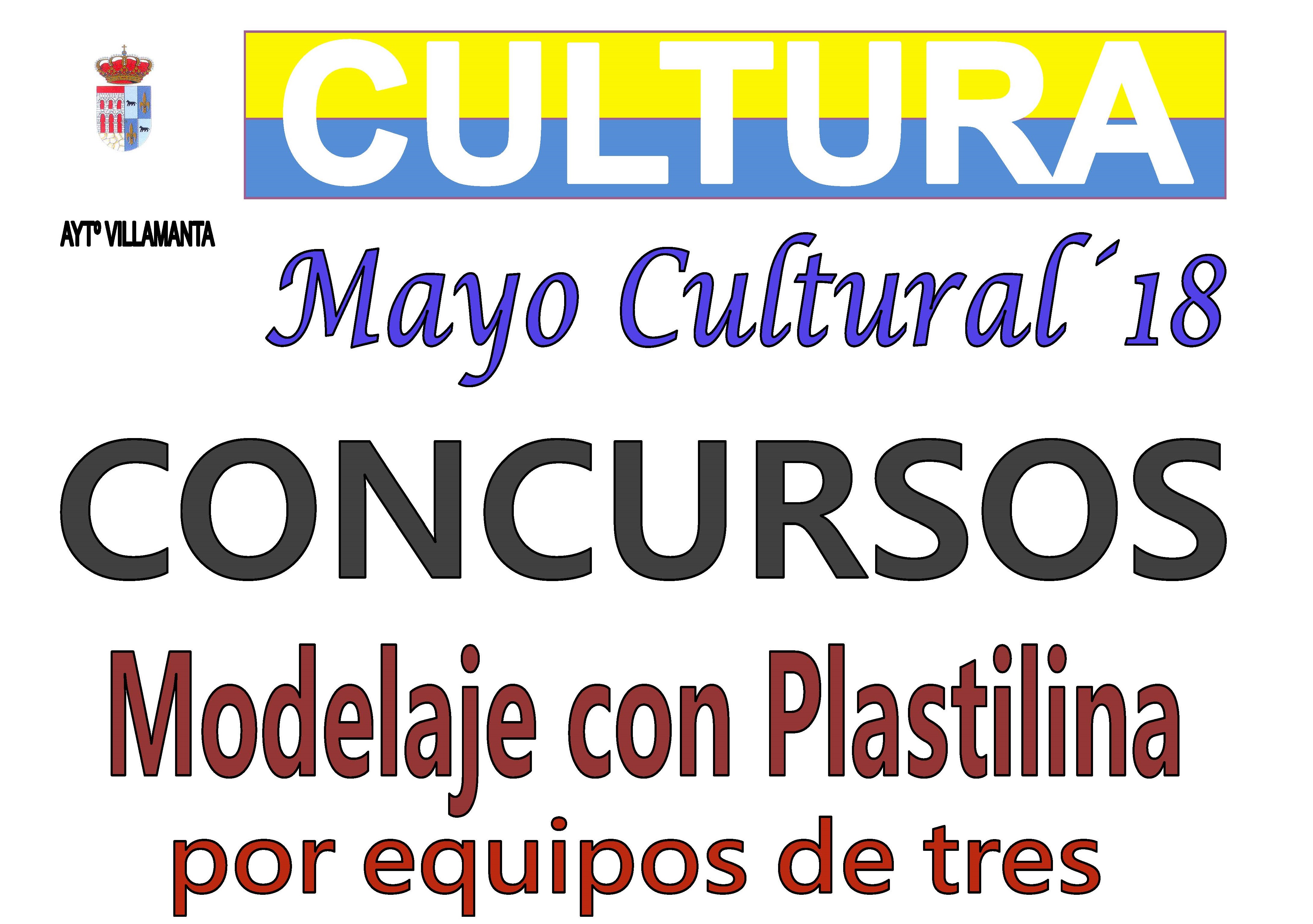 Concurso modelaje con plastilina por equipos de tres