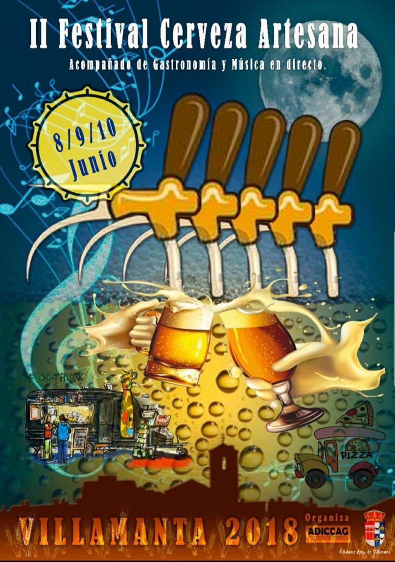 II festival de la cerveza artesanal 8/9/10 de junio