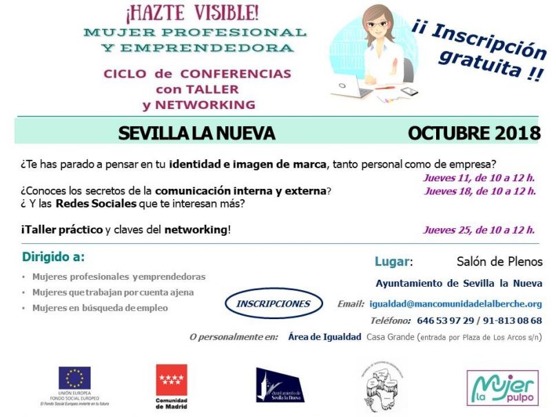 Cartel ¡Hazte Visible!